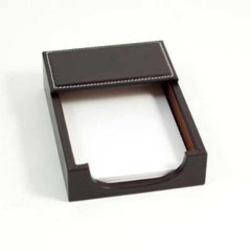 Bey Berk Coco Brown Leather 4X6 Memo Holder