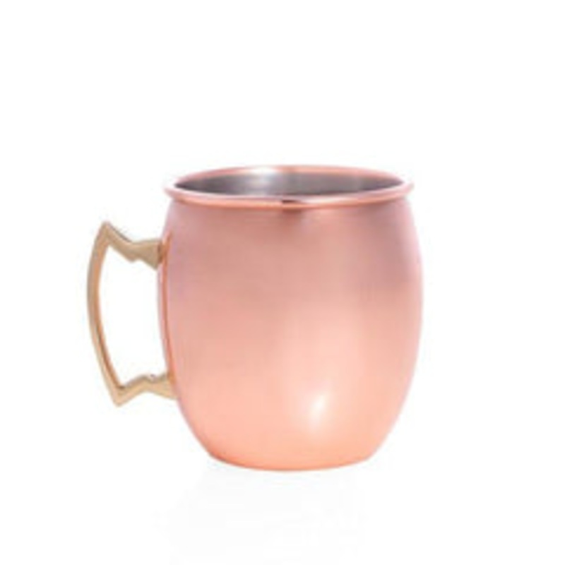 Bey Berk Copper Finished 20 Oz. Stainless Steel Tankard