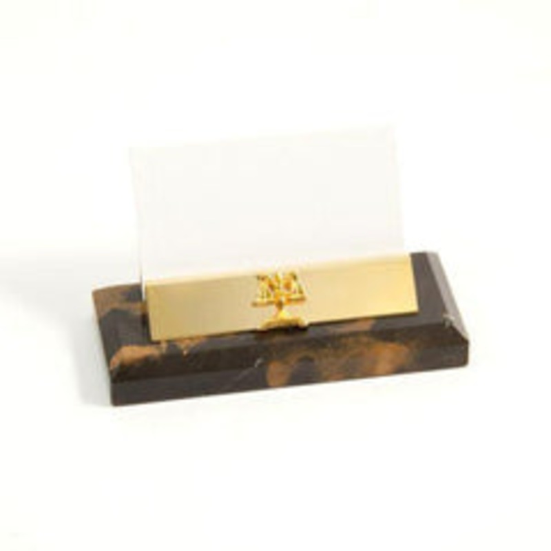 Bey Berk Legal, Tiger EyeBusiness Card Holder