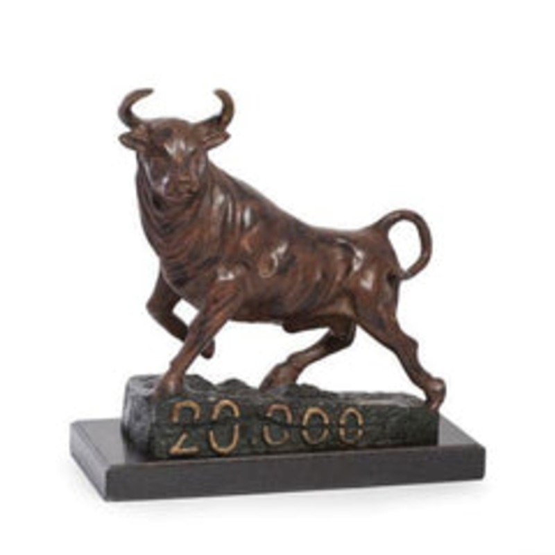 Bey Berk Limited Edition Bronzed-Finished Bull