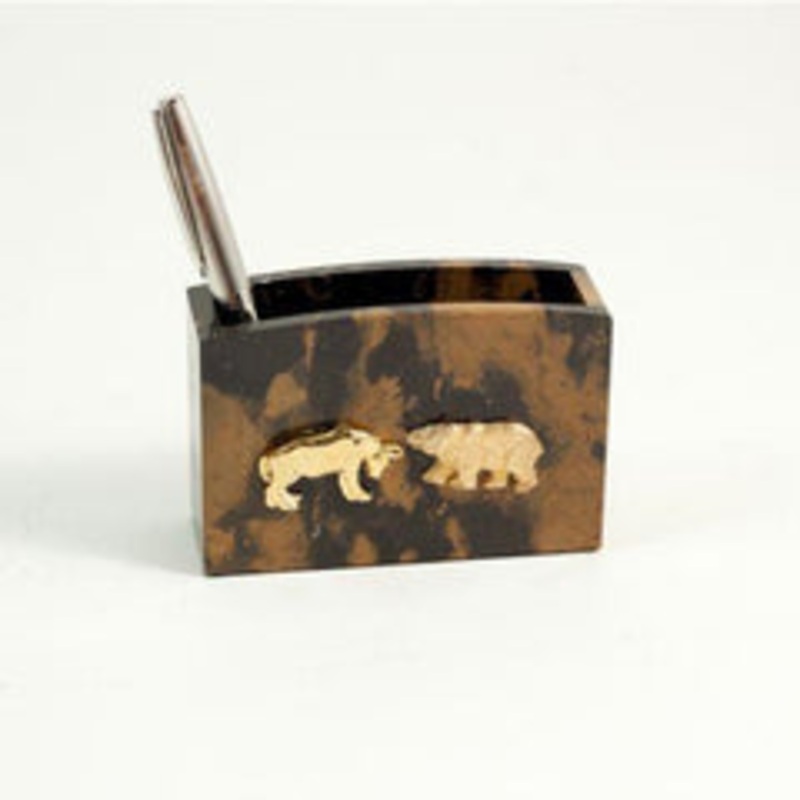 Bey Berk Stock Market, Tiger Eye Marble Pen Cup