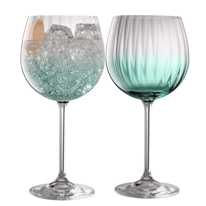 Galway Erne Gin & Tonic Pair, Aqua, Glass