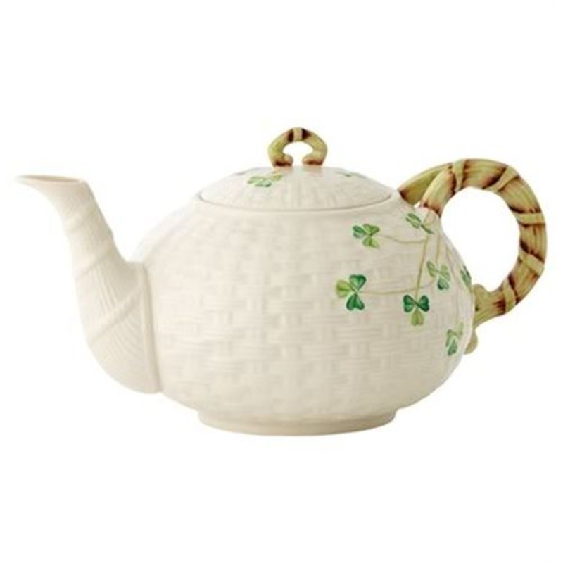 Belleek Shamrock Teapot, China