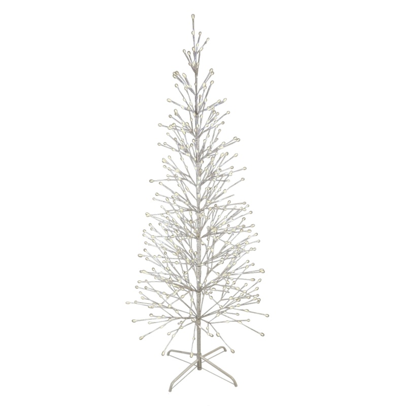 Holiday Bright Lights Indoor/Outdoor 6.5′ Birch Tree – Flickering (Warm White to Multicolor)