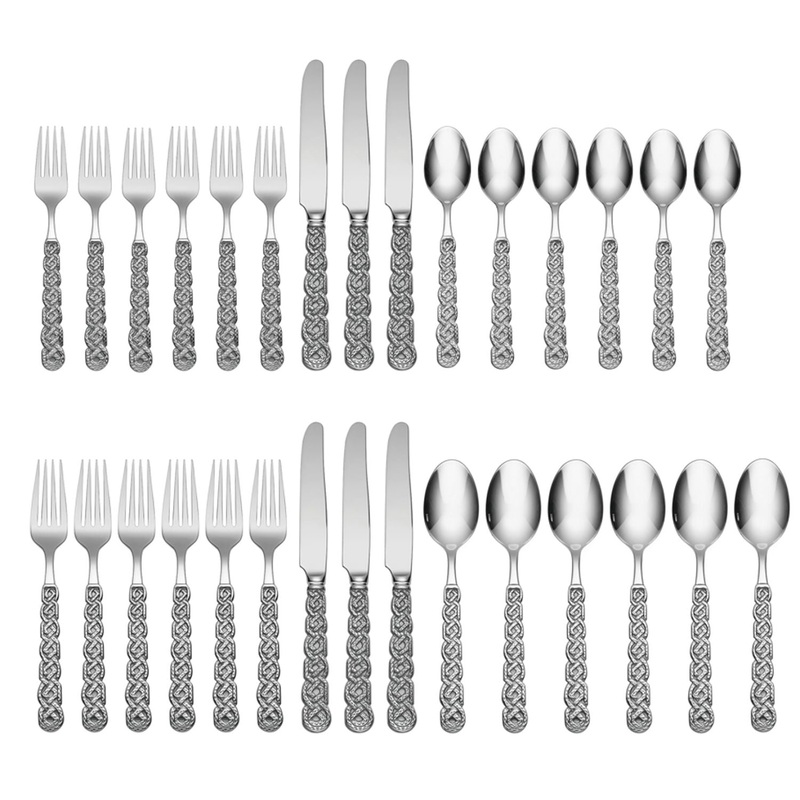 Lenox Argent Scotts Antique 30-Piece Flatware Set For 6