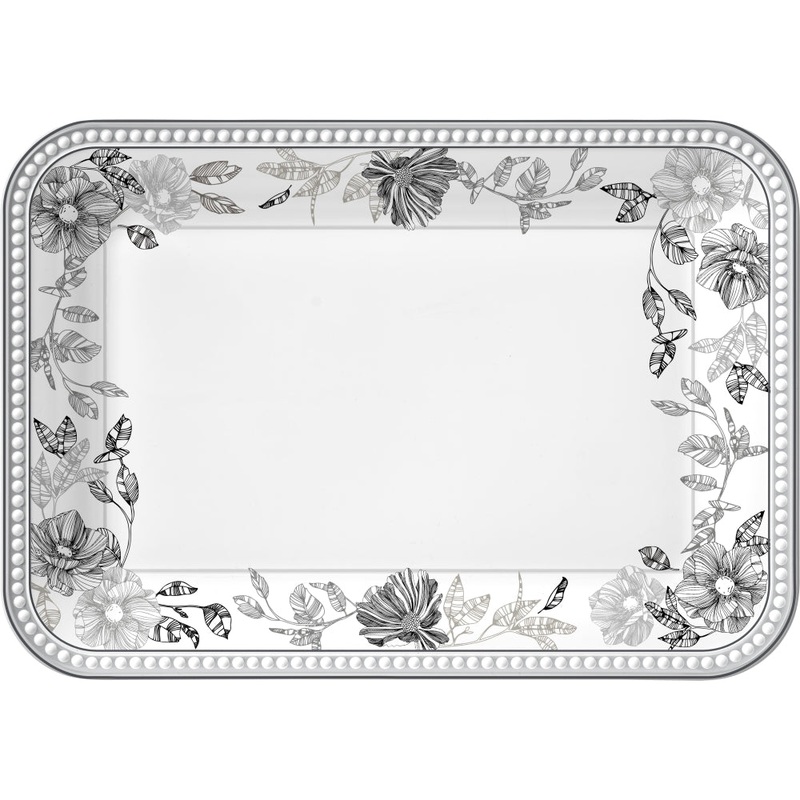 Merritt International Shadowbrook 17 x 12 Serving Tray Melamine