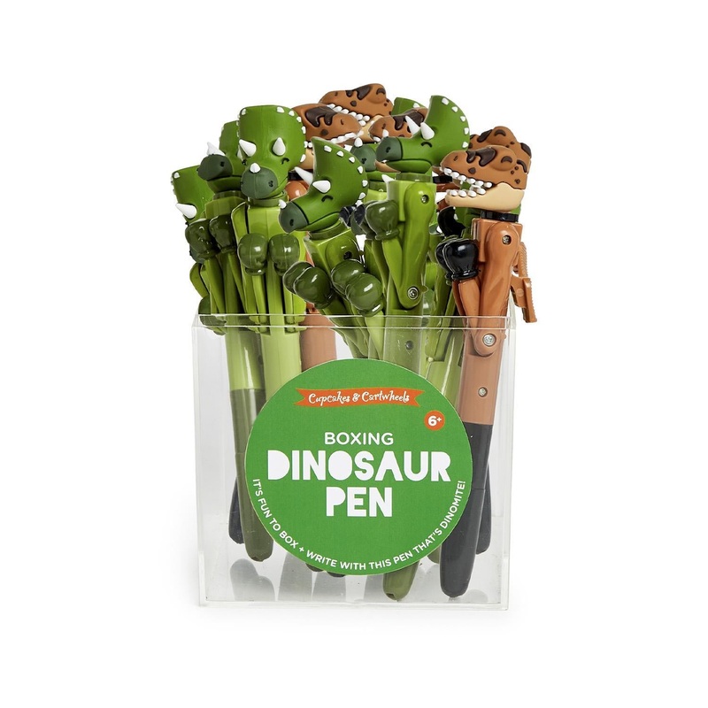 Two’s Company Dino-Match 24-pcs Boxing Dinosaur Pen in 2 Designs