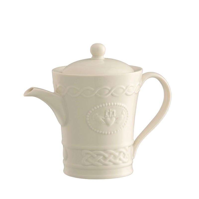 Belleek Claddagh Beverage Pot