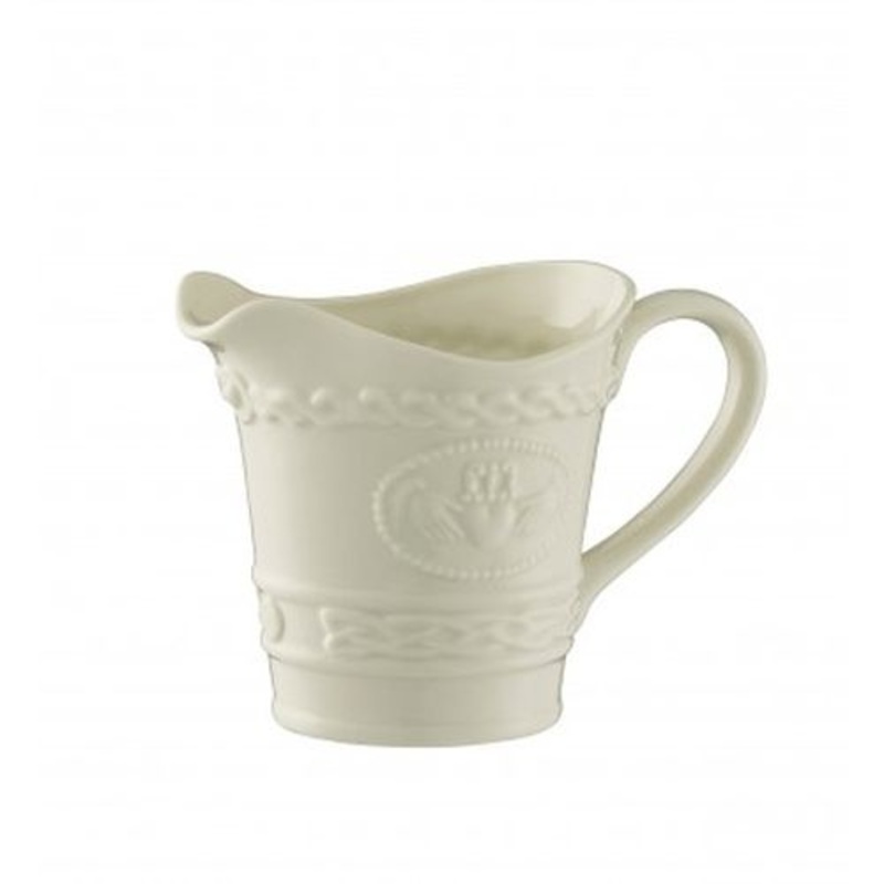 Belleek Claddagh Cream/Condiment Jug, Porcelain