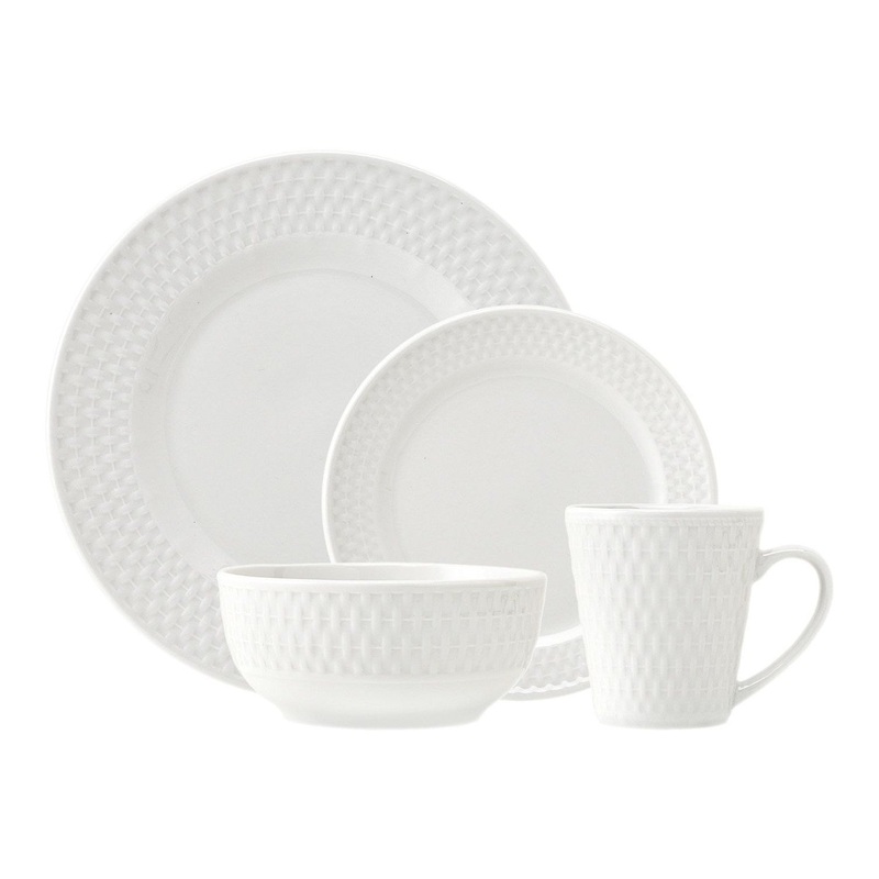 Godinger Avea 16-Piece Dinnerware Set Plain