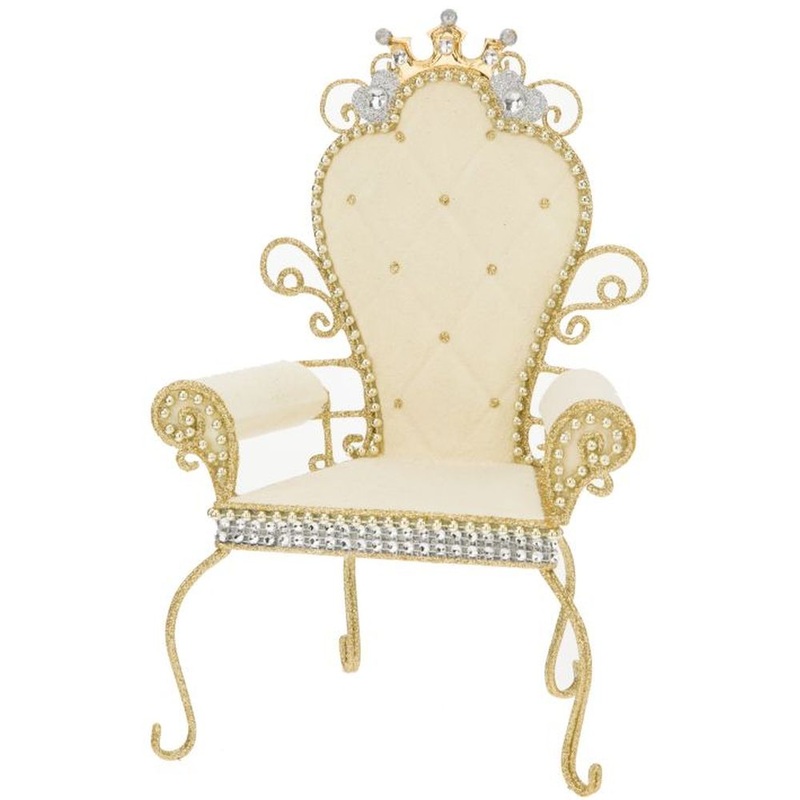 Mark Roberts 2019 Fairy/Elf Heart Chair Figurine, 9.5 inches