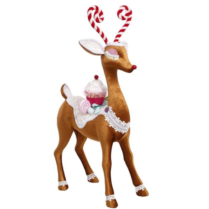 Mark Roberts 2020 Collection Candied Deer 29-Inch Figurine