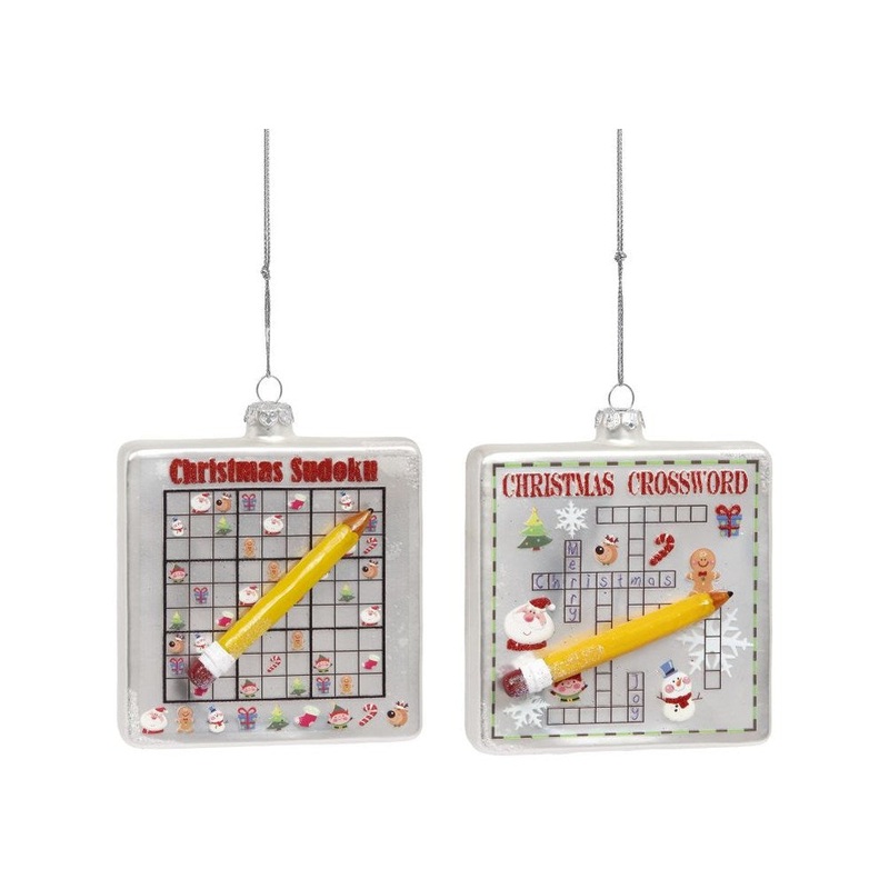Mark Roberts 2021 Board Games Ornament 3.5”, Assortment of 2