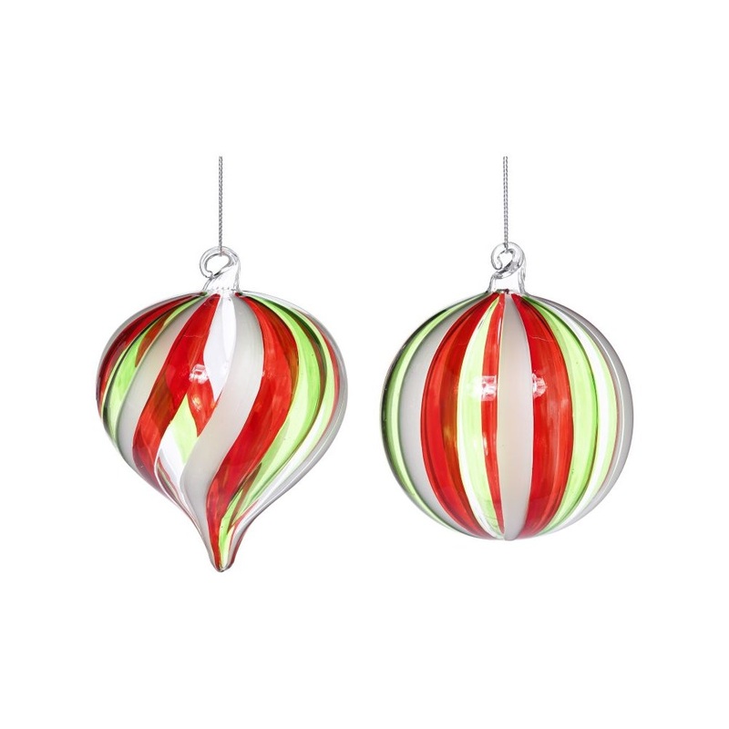 Mark Roberts 2021 Christmas Joy Ornament 4”, Assortment of 2