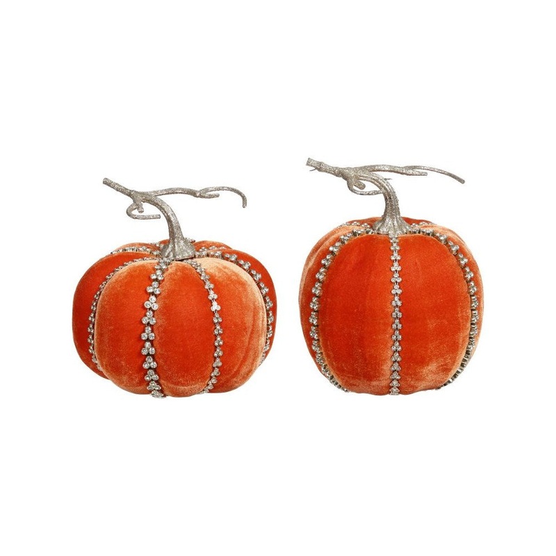 Mark Roberts 2021 Couture Pumpkin 7-6”, Assortment of 2