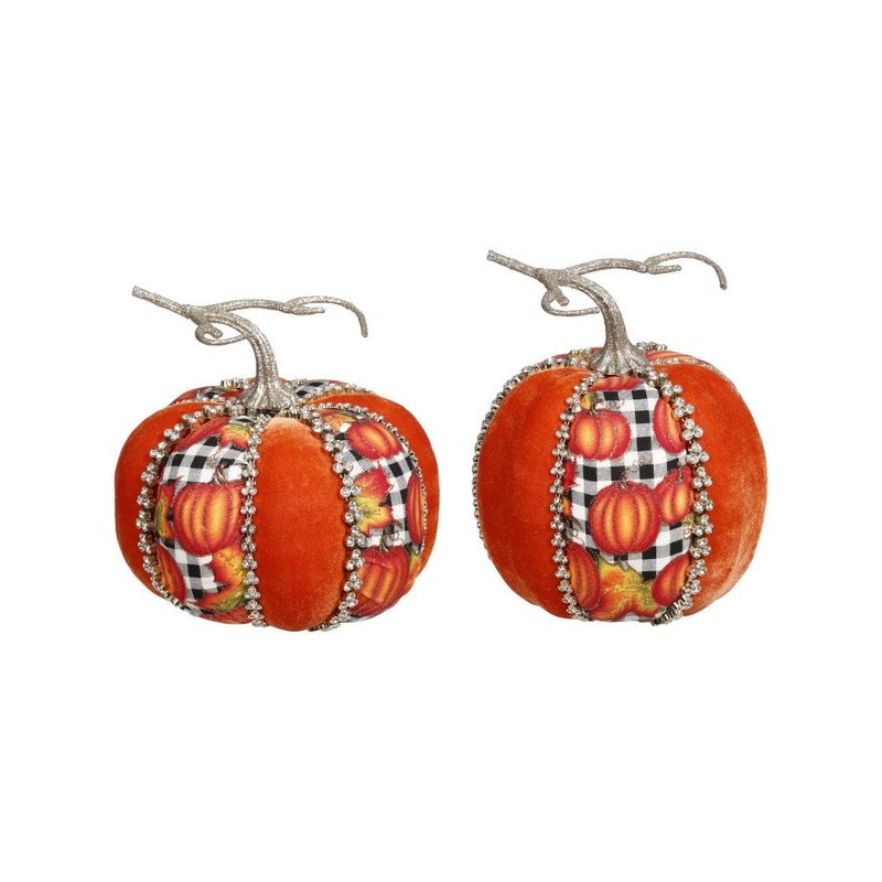 Mark Roberts 2021 Harvest Pumpkin7-6”, Assortment of 2