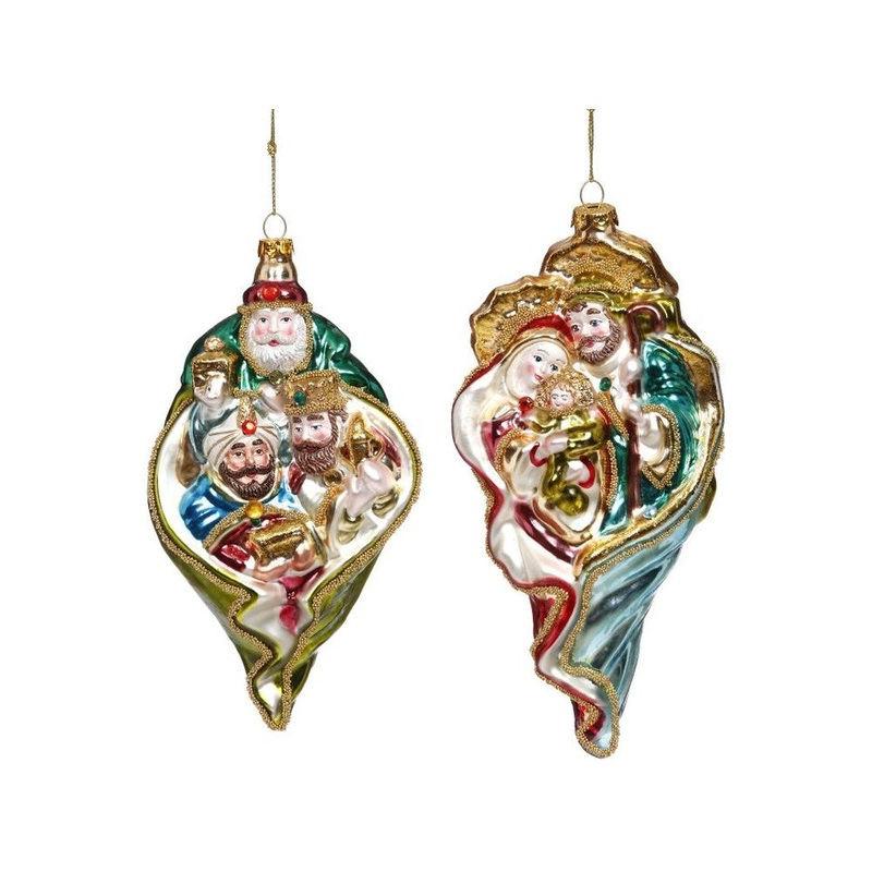 Mark Roberts 2021 Nativity Scene Ornament 6-7”, Assortment of 2