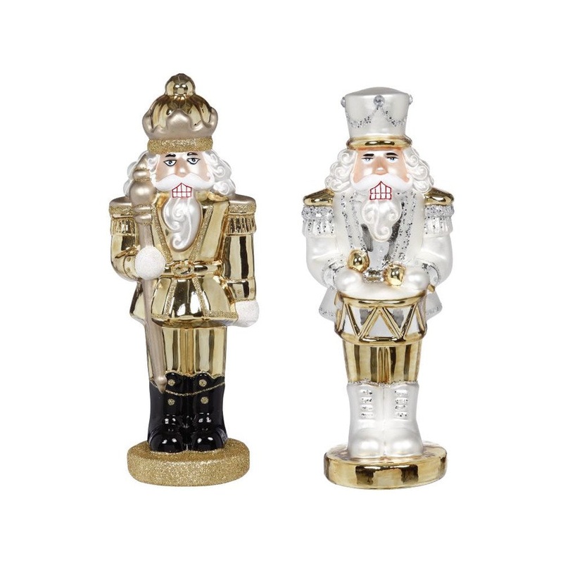 Mark Roberts 2021 Nutcracker Band 9-10” Gold, Assortment of 2