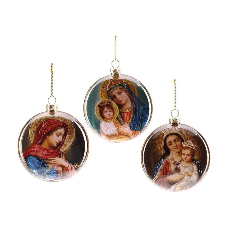 Mark Roberts Christmas 2016 Iconic Nativity Ornament, Assortment of 3, 3 inches