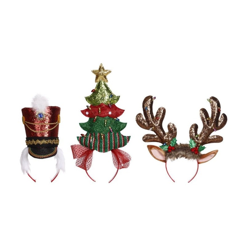 Mark Roberts Christmas 2018 Festive Hat Decor Assortment of 3, 9-17 inches