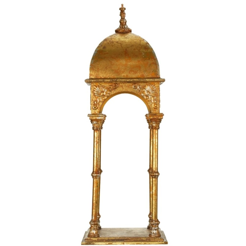 Mark Roberts Christmas 2018 Golden Garden Gazebo, 42 inches