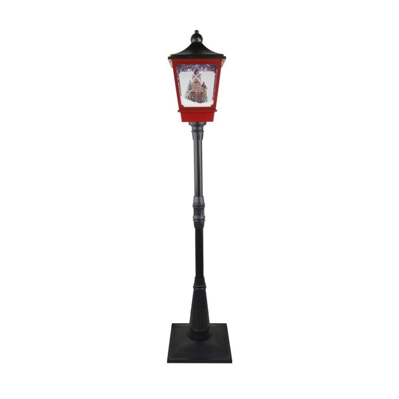 Mark Roberts Christmas 2018 Snowing Lamp Post Traditional, 72 inches