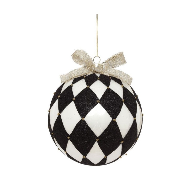 Mark Roberts Christmas 2019 Harlequin Classic Ornament, 6 inches