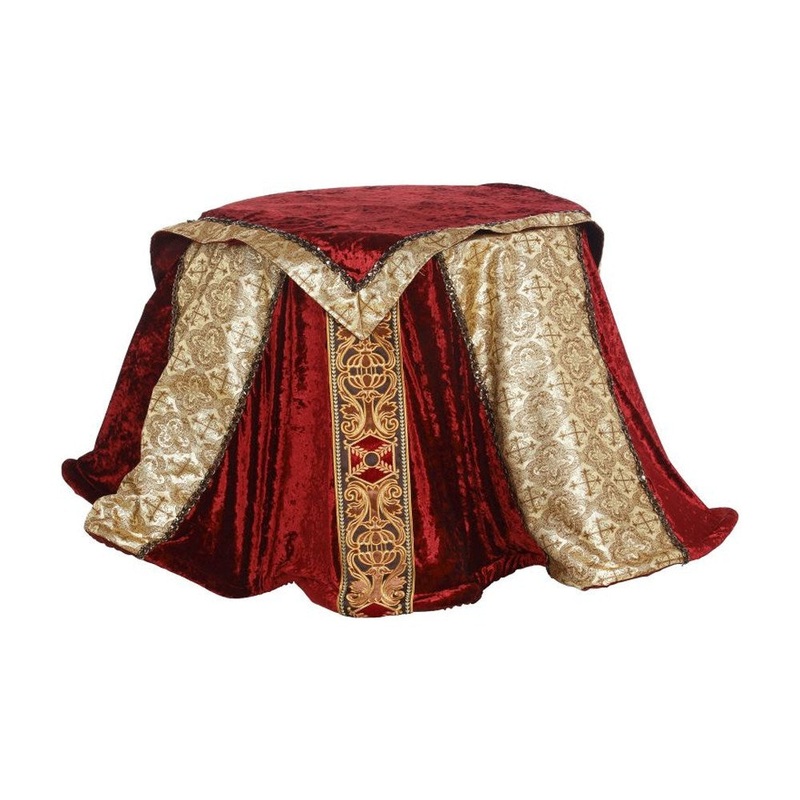 Mark Roberts Christmas 2019 Royal Crown Tablecloth, Set of 2, 85 inches