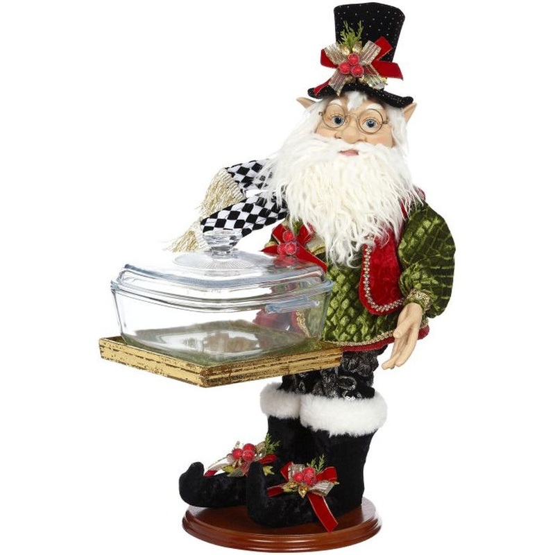 Mark Roberts Christmas 2020 Collection Elf with Bowl 19.5-Inch Figurine