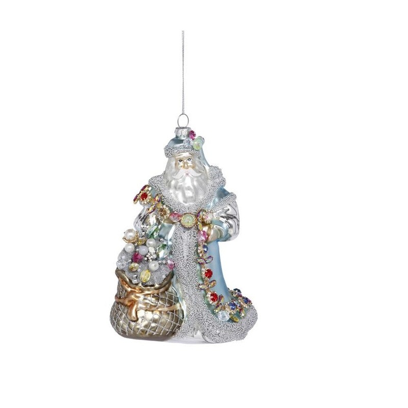 Mark Roberts Christmas 2020 Night Before Christmas Santa Ornament, 8 inches
