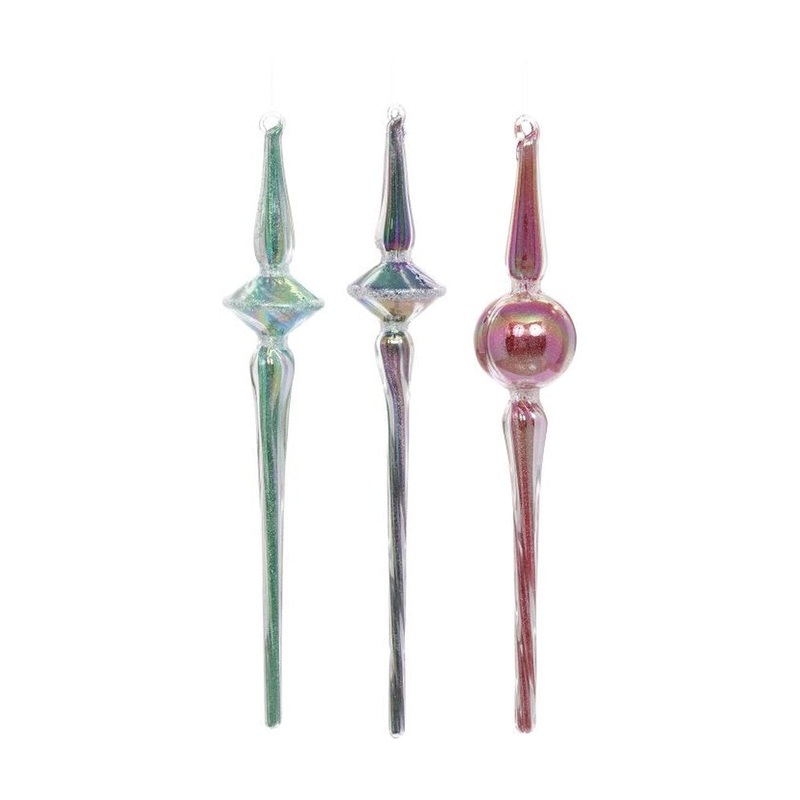 Mark Roberts Christmas 2020 Noel Garden Finial, Assortment of 3, 11 inches