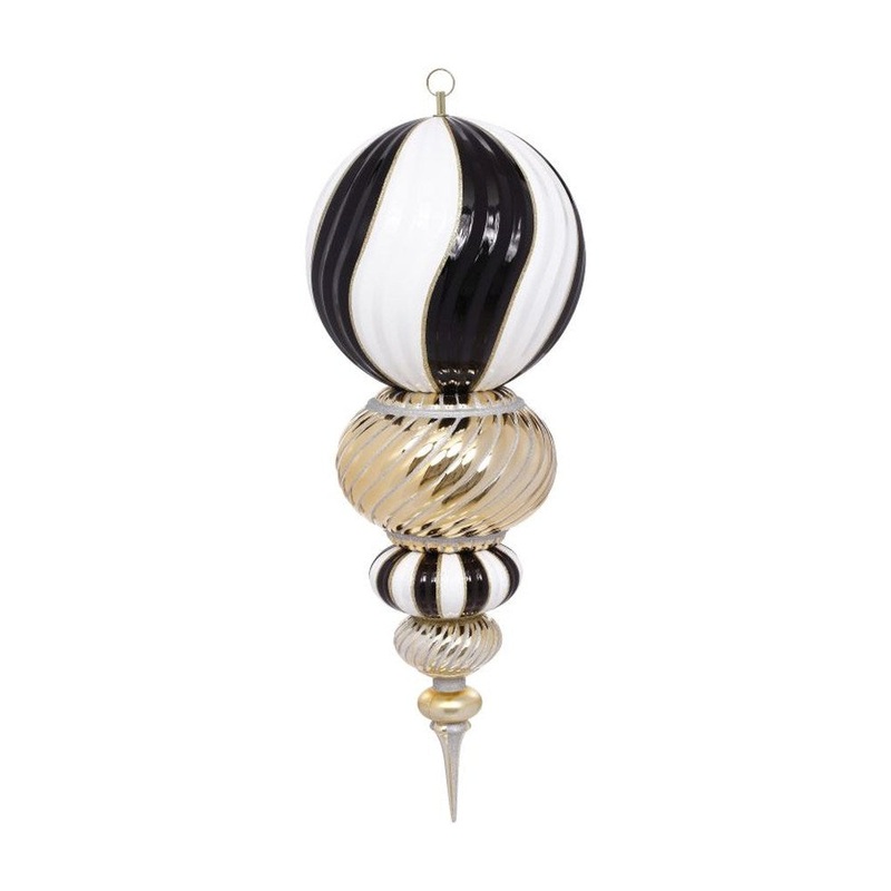 Mark Roberts Christmas 2020 Royal Swirl Ornament, 26 inches