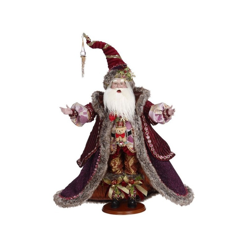 Mark Roberts Christmas 2021 Dreams Of Teddy Bear Santa Figurine 24