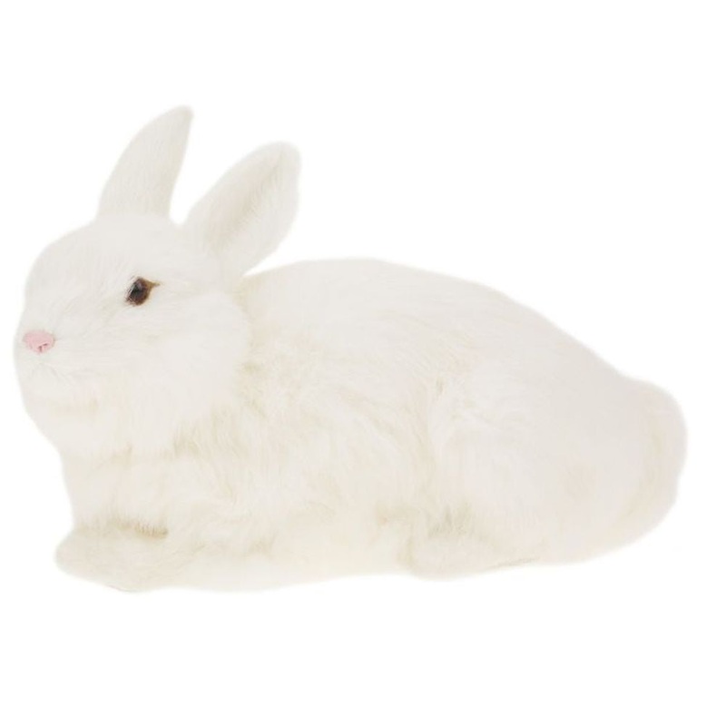 Mark Roberts Spring 2018 Sitting Rabbit Figurine, 13×8 inches, White