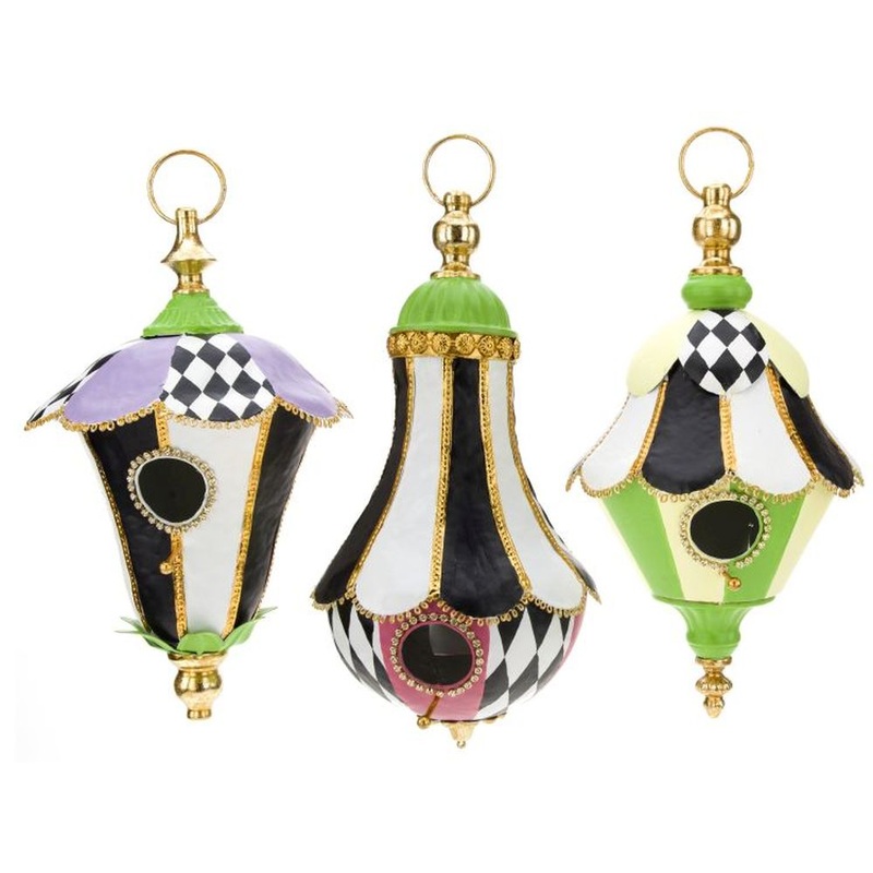 Mark Roberts Spring 2020 St. Tropez Birdhouse, 17-19 inches, Assortment of 3