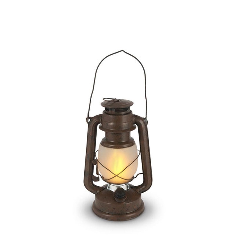 Gerson Companies 9.5 Inches FireGlow Hurricane Lantern