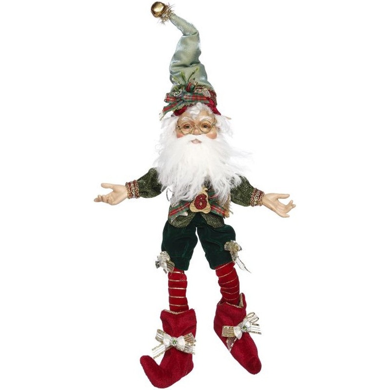 Mark Roberts 2020 Collection 6 Geese Laying North Pole Elf, Small Figurine