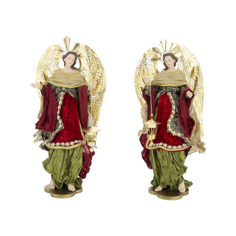 Mark Roberts Christmas 2021 Guiding Angel Figurine 22”, Assortment of 2