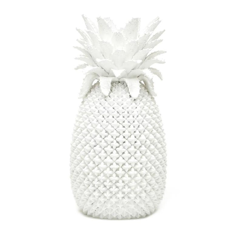 Two’s Company White Pineapple Decorative Vase