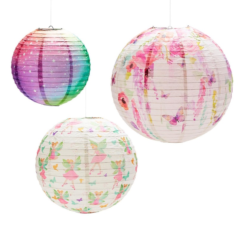 Two’s Company Very Fairy Set of 3 Paper Lanterns