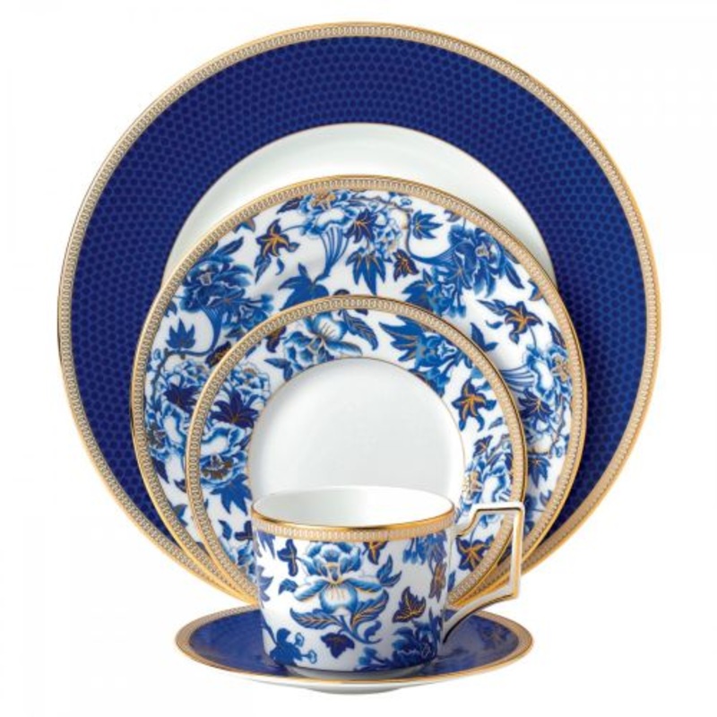 Wedgwood Hibiscus 5-Piece Place Setting