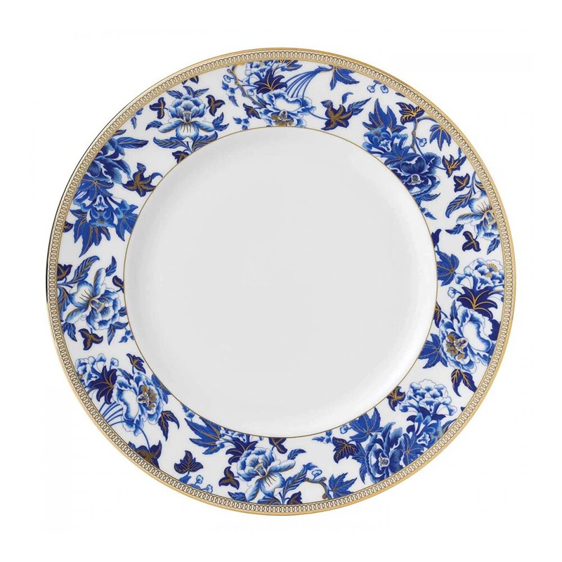 Wedgwood Hibiscus Plate 10.7 Inch Floral