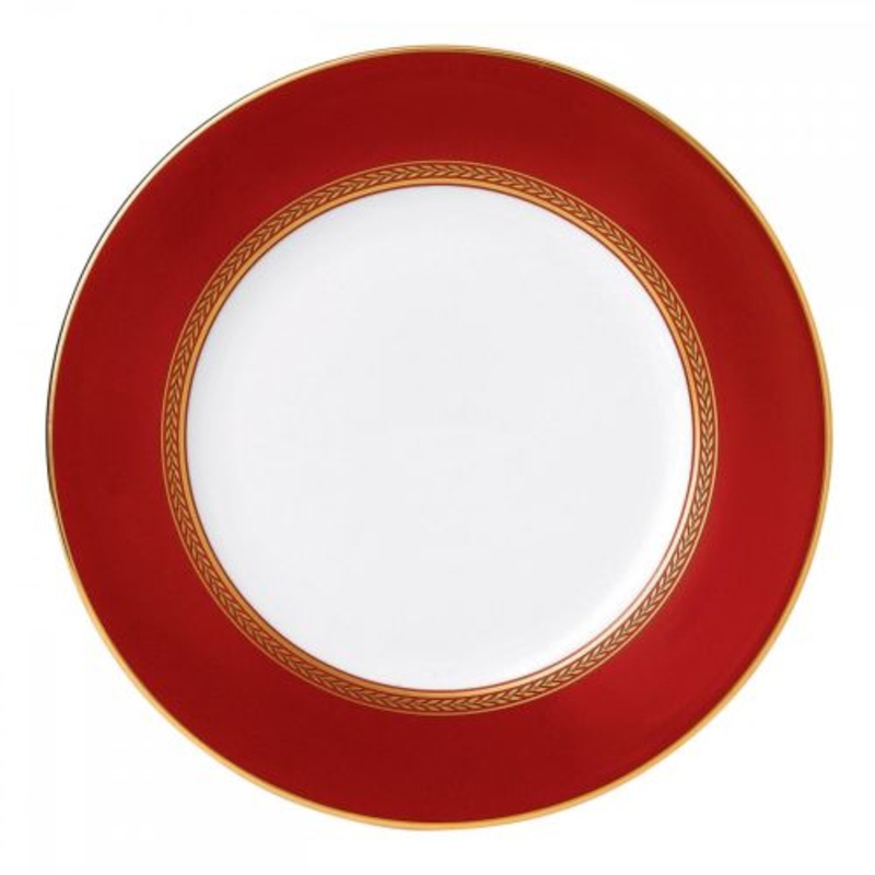 Wedgwood Renaissance Red Plate 8.1 Inch