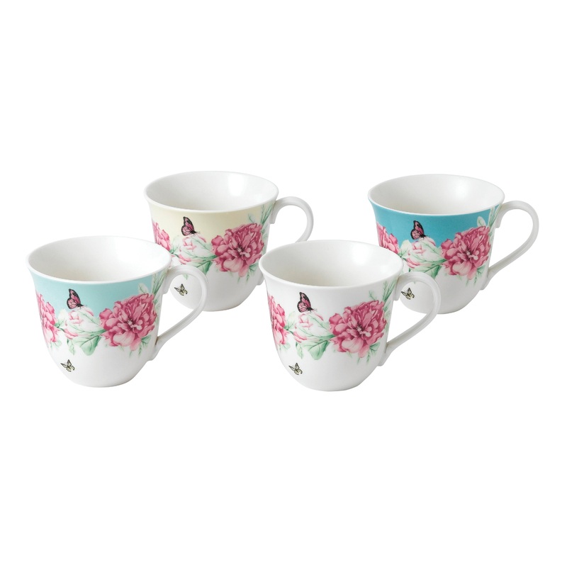 Royal Albert Miranda Kerr Everyday Friendship Mug 11.8floz, 4 Piece Set