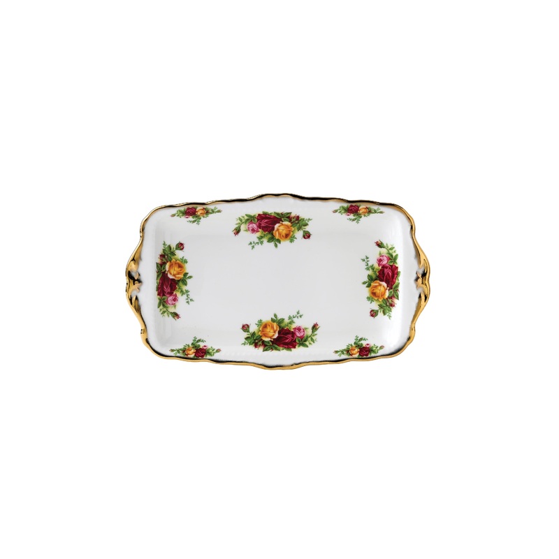 Royal Albert Old Country Roses Sandwich Tray 12in