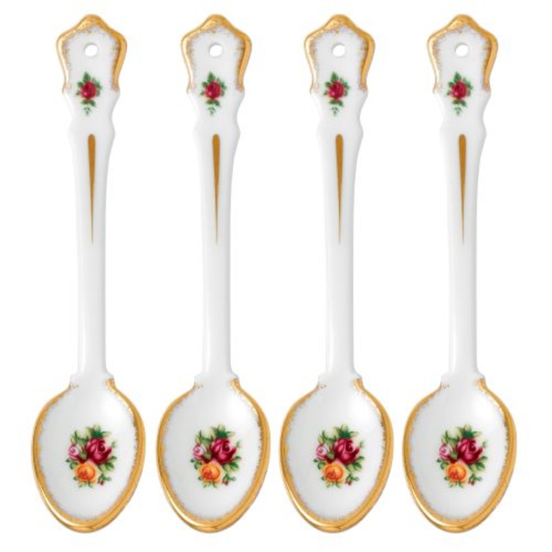 Royal Albert Old Country Roses Spoon 5.9in, Set of 4