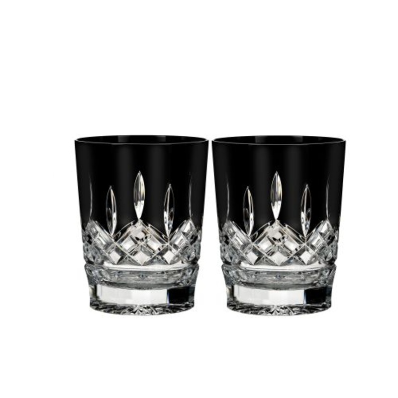 Waterford Lismore Black Tumbler 10.5 floz, Set of 2