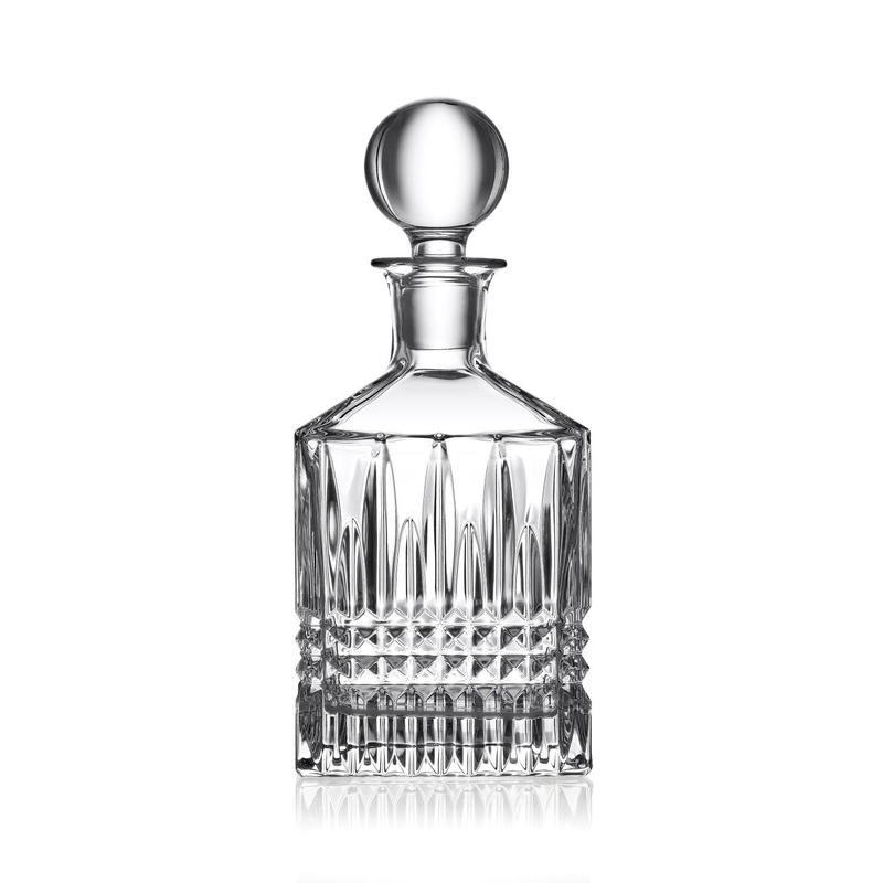 Waterford Lismore Diamond Decanter Square 23.5oz