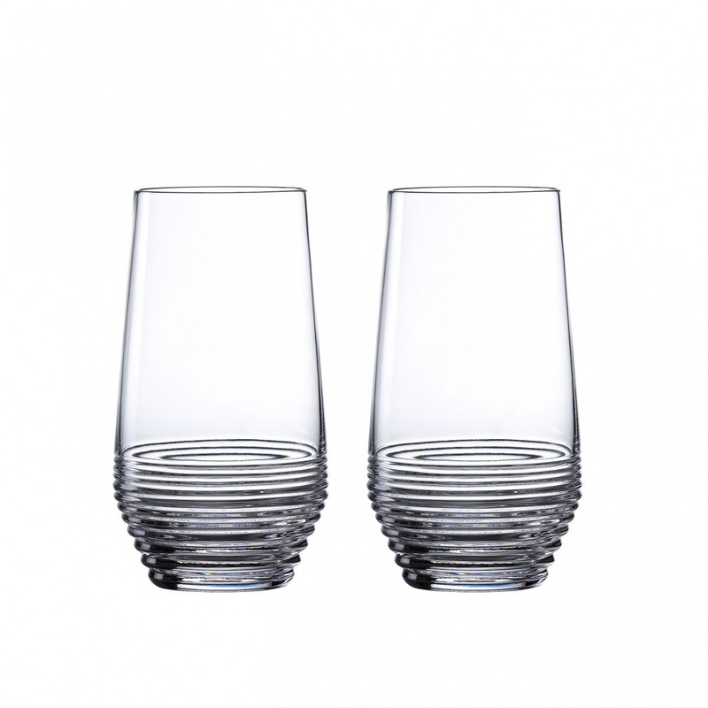 Waterford Mixology Rum Circon Hiball 480ml 16floz, Set of 2