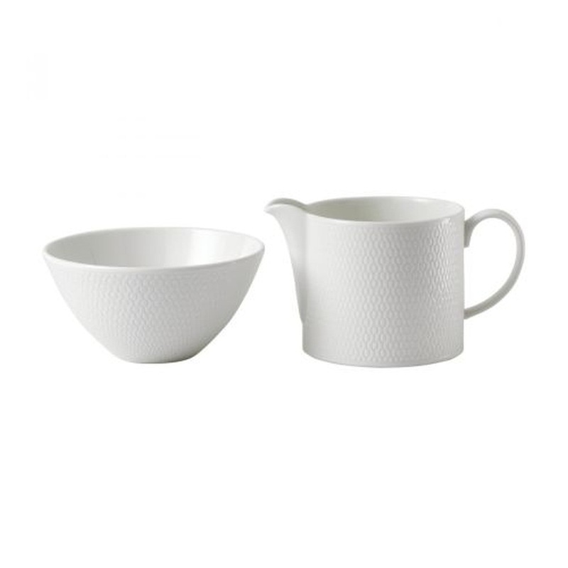 Wedgwood Gio Cream & Sugar Set
